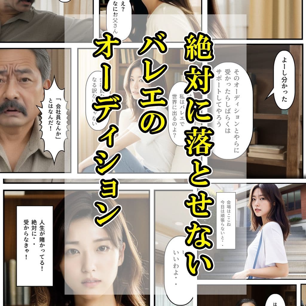 高飛車お嬢様 恥辱の罠 バレエオーディション サンプル 3