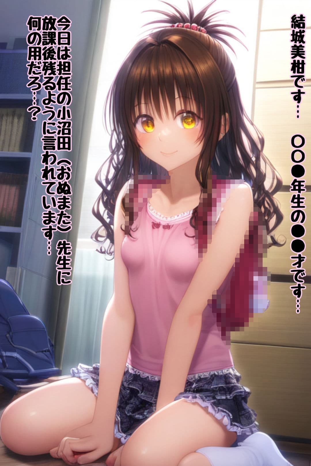 未完成な美柑と担任のせんせい 〜えっちな絵本シリーズ結城美柑編〜 サンプル 5