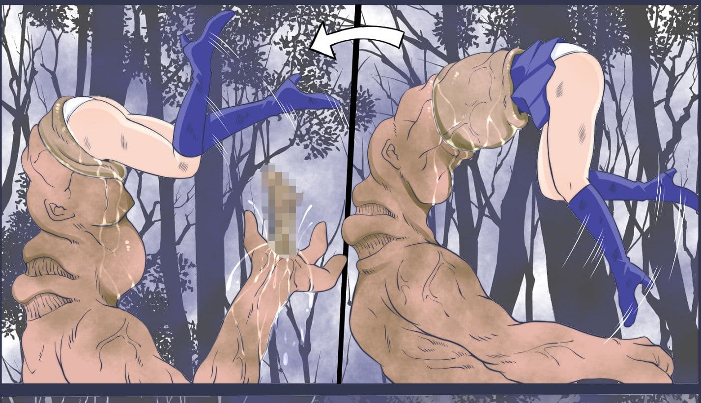 少年を助ける為に戦うが卵を植え付けられ丸呑みにされるセーラ〇サターン サンプル 4