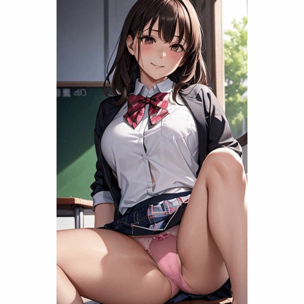 女の子のパンツを下から覗く:ローアングル サンプル 7