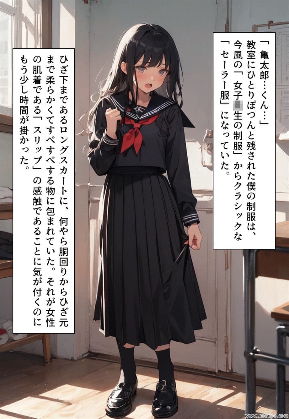 ブルー・バード 集団性転換＆強●女装パニック サンプル 7