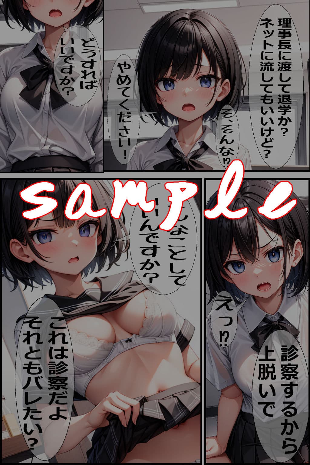 エロ校医の日常 【第一診察】 サンプル 4