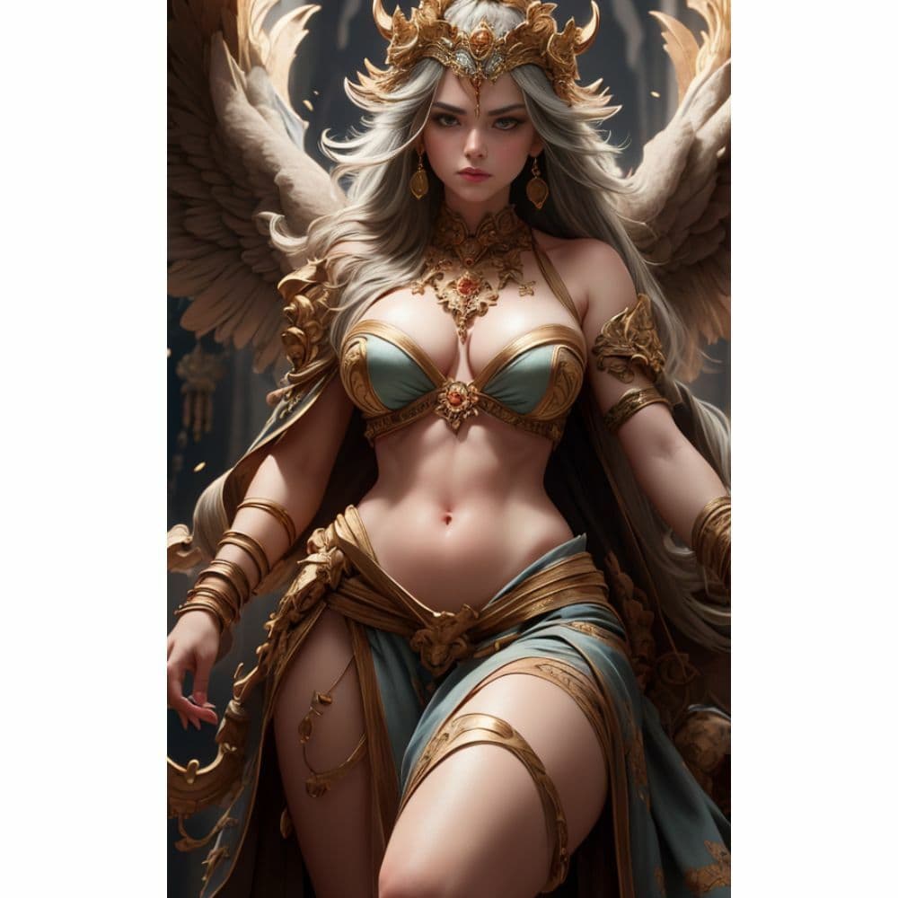 煌めく獅子と美の女神:神秘の邂逅 サンプル 2