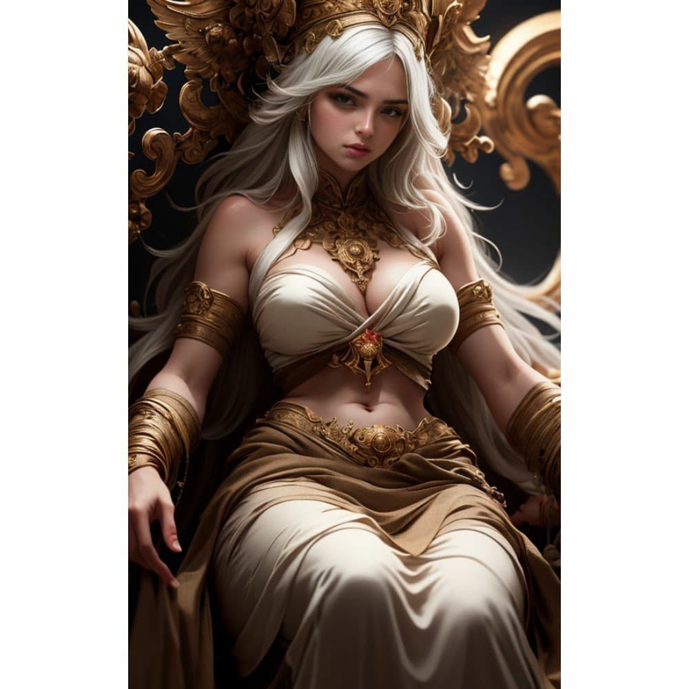 煌めく獅子と美の女神:神秘の邂逅 サンプル 3