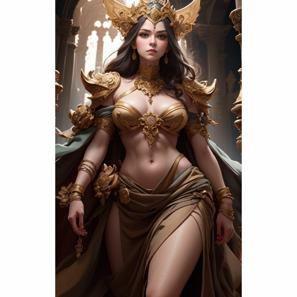 煌めく獅子と美の女神:神秘の邂逅 サンプル 5