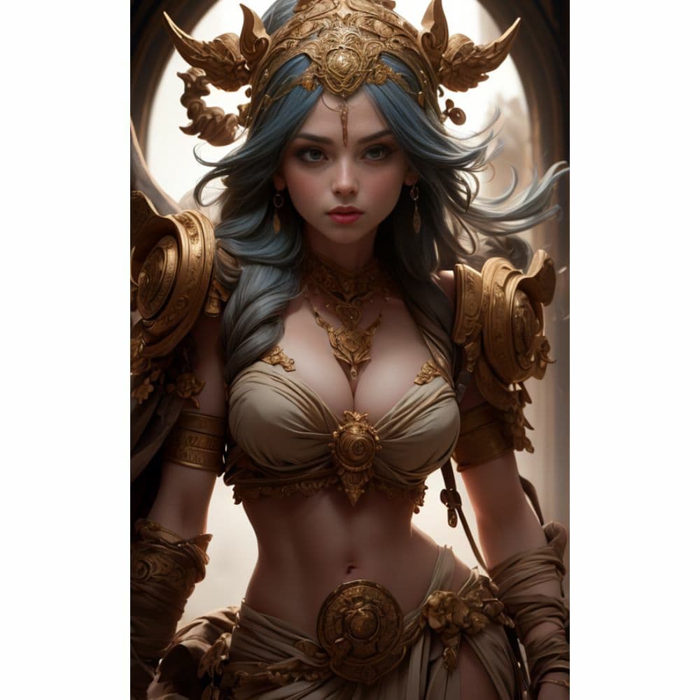 煌めく獅子と美の女神:神秘の邂逅 サンプル 7