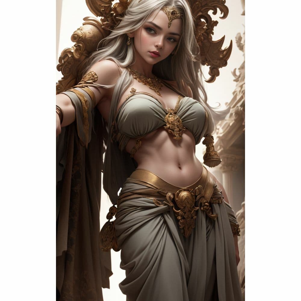 煌めく獅子と美の女神:神秘の邂逅 サンプル 8