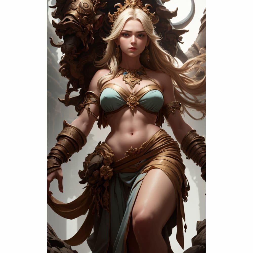 煌めく獅子と美の女神:神秘の邂逅 サンプル 10