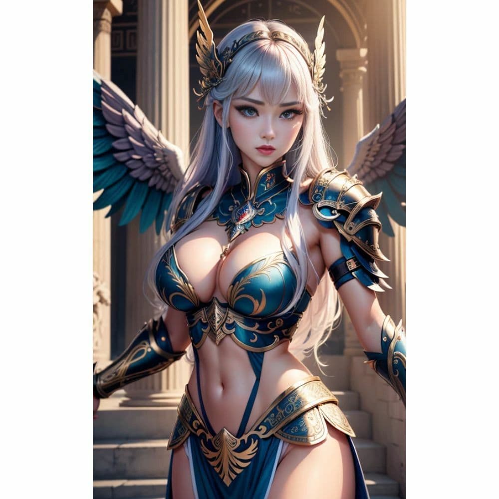 空への誘い―神話の女神たちの舞い踊る サンプル 4