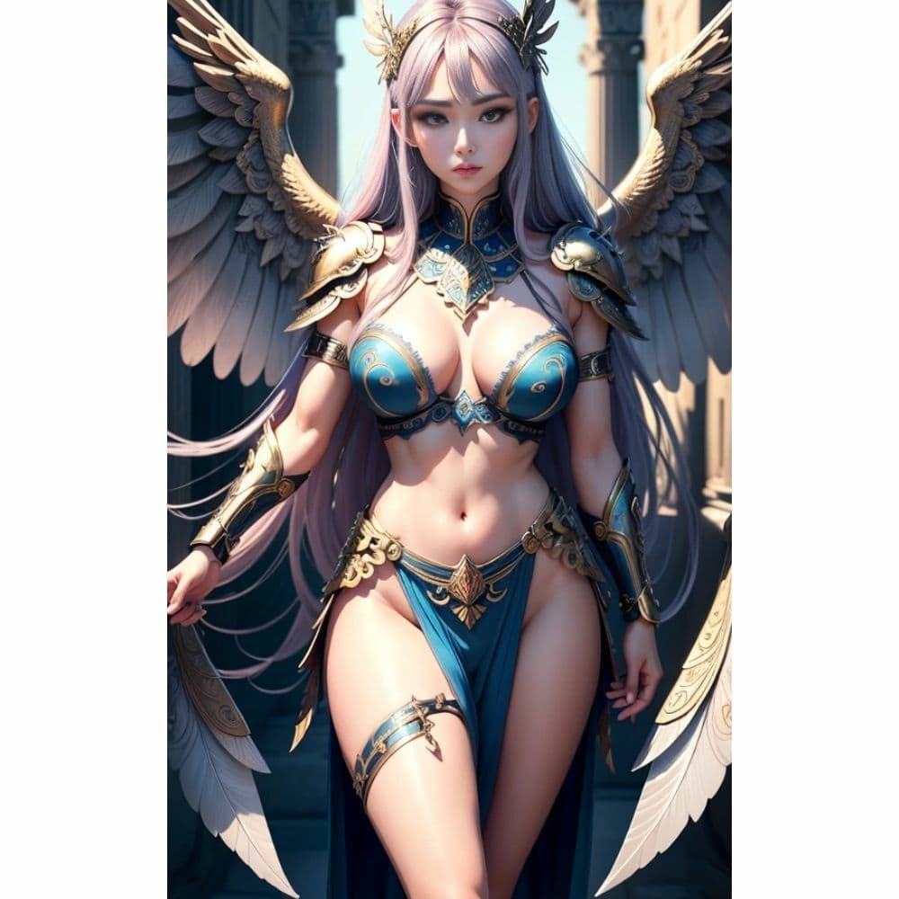 空への誘い―神話の女神たちの舞い踊る サンプル 5