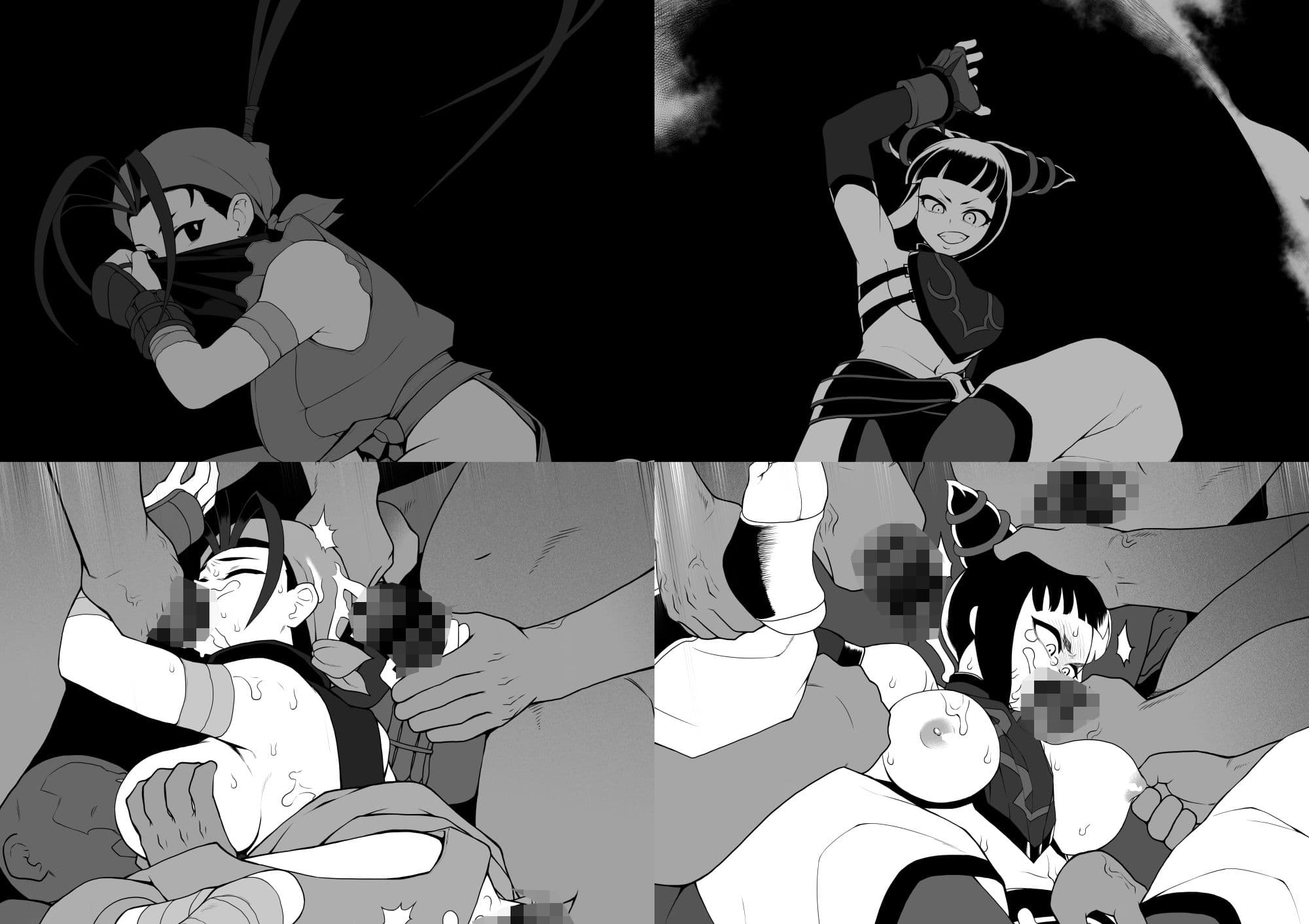 対戦格ゲーヒロインズ輪●乱交アラカルト！〜EXTRA ROUND〜 サンプル 6