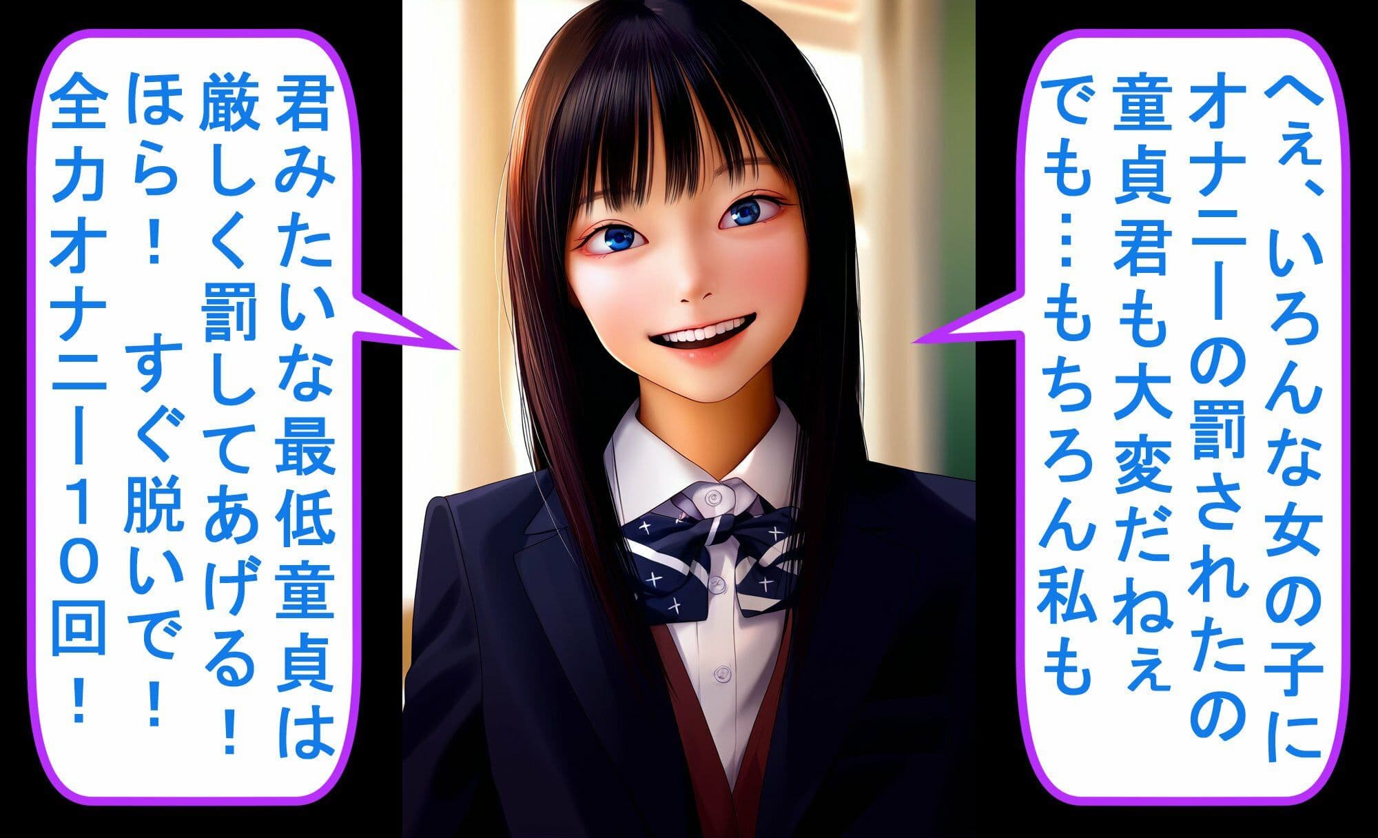 制服ロ○ータからの懲罰〜童貞強●オナニー責め〜 vol.2 サンプル 3