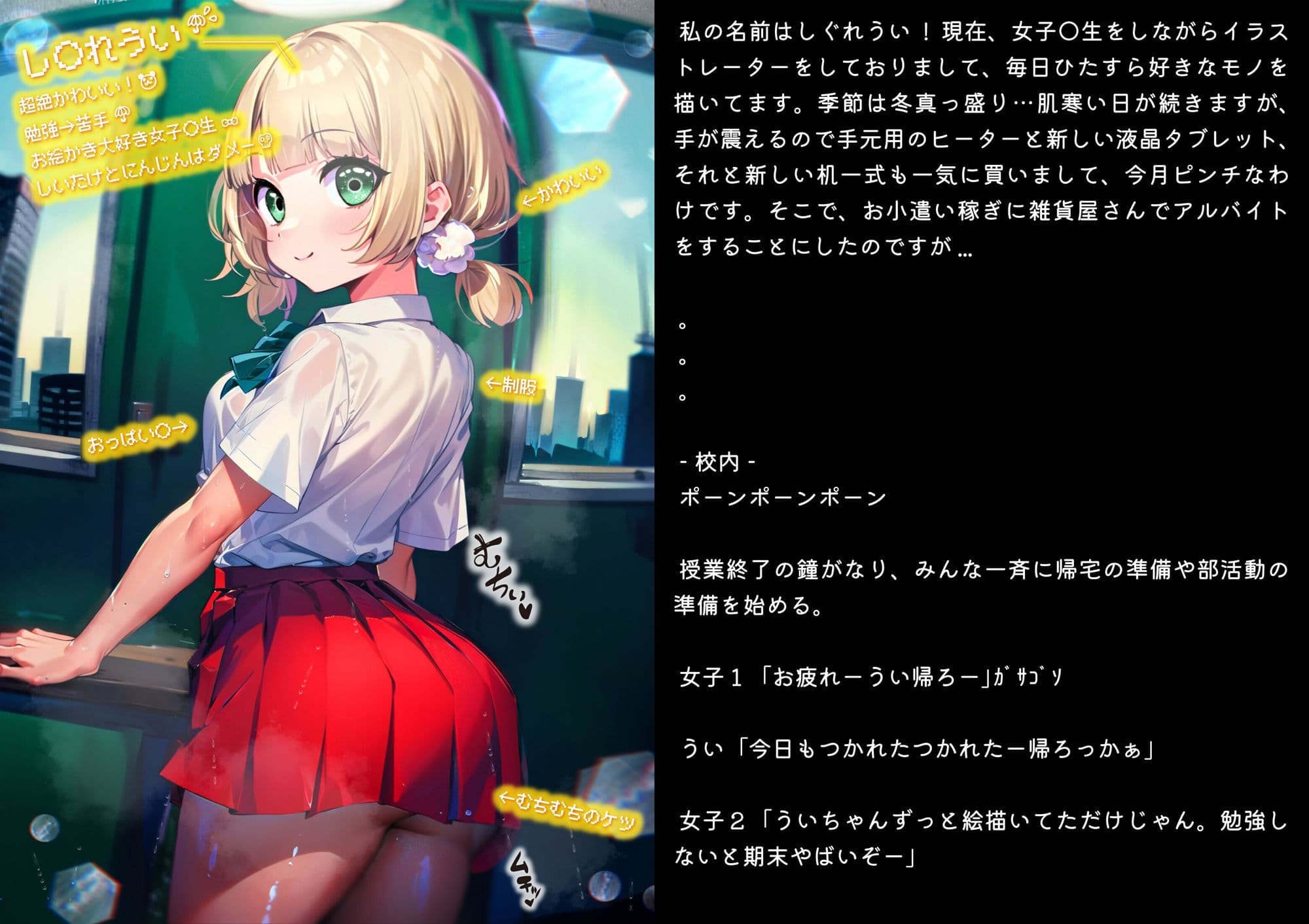 ほろえっちらいぶ し◯れうい！わる〜いサキュバスに騙されてエチエチ淫具レビュー☆★許して！もう限界なんですぅ！ ノベル版 サンプル 2