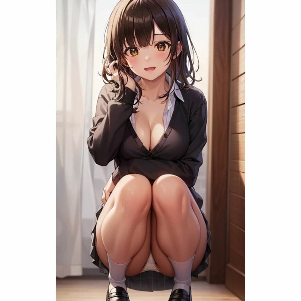 しゃがみパンチラ サンプル 2