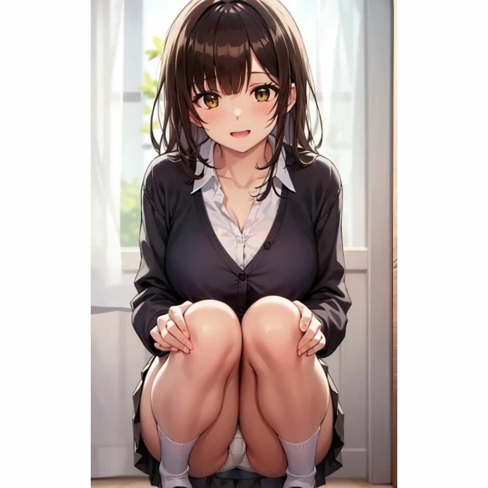 しゃがみパンチラ サンプル 4