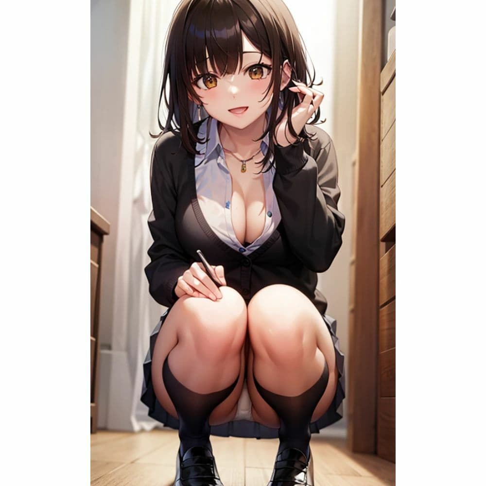 しゃがみパンチラ サンプル 7