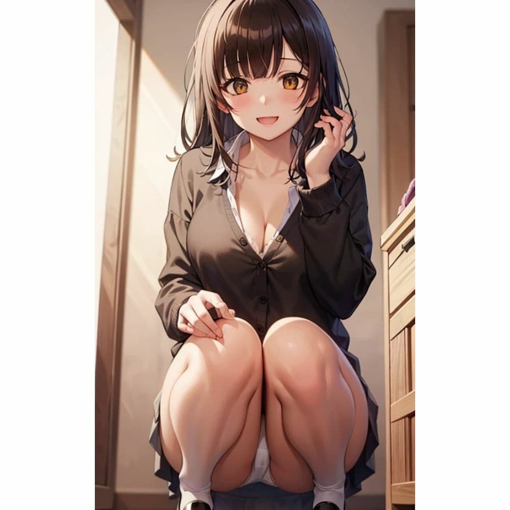 しゃがみパンチラ サンプル 8