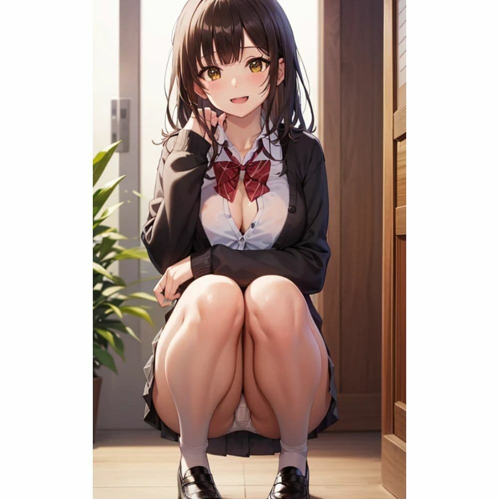 しゃがみパンチラ サンプル 9