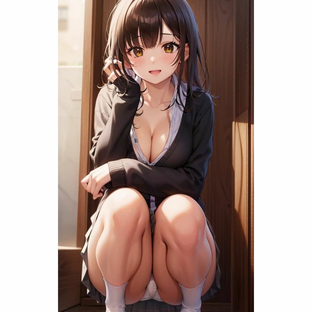 しゃがみパンチラ サンプル 10