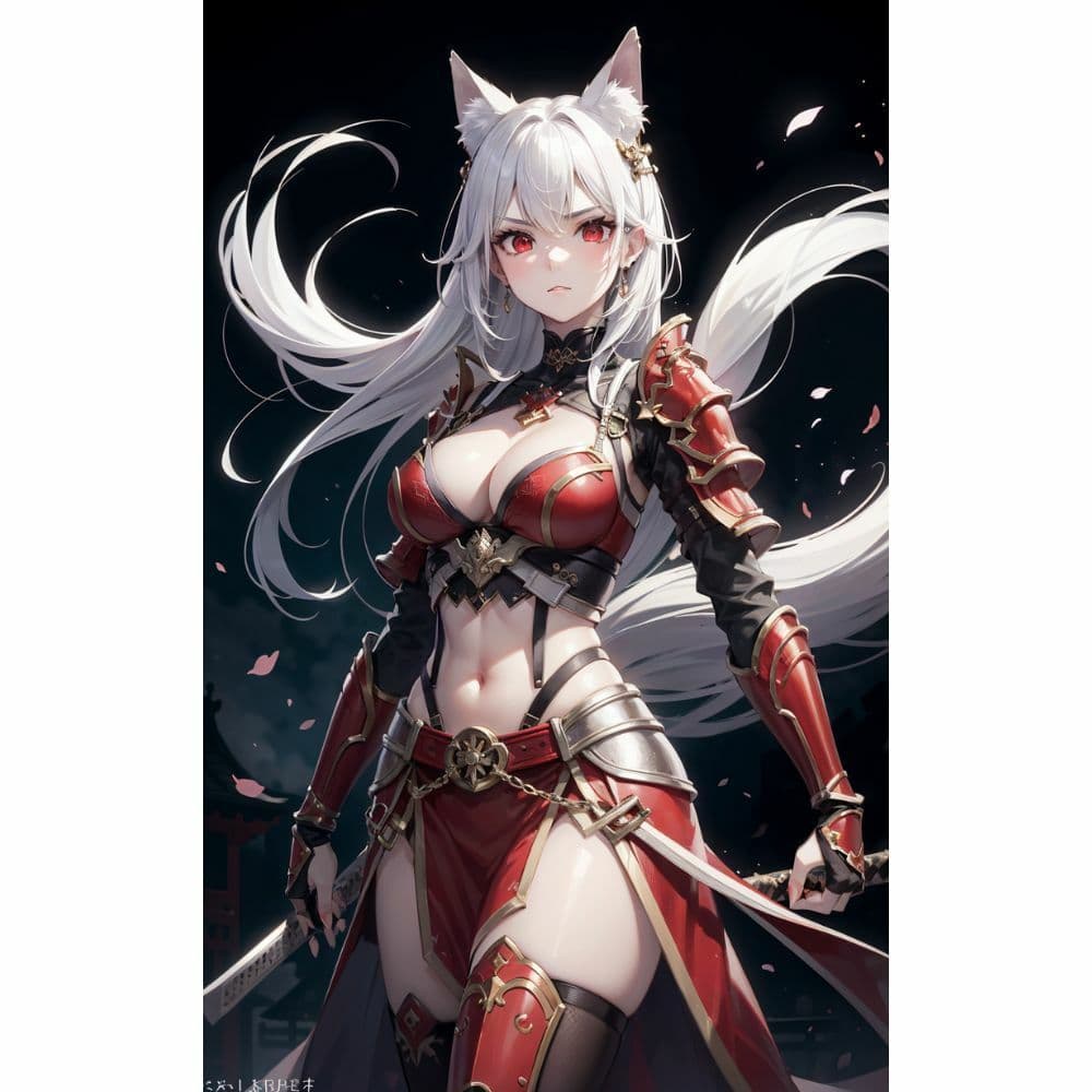 幻想の戦姫: 猫耳甲冑美女の誘惑 サンプル 5
