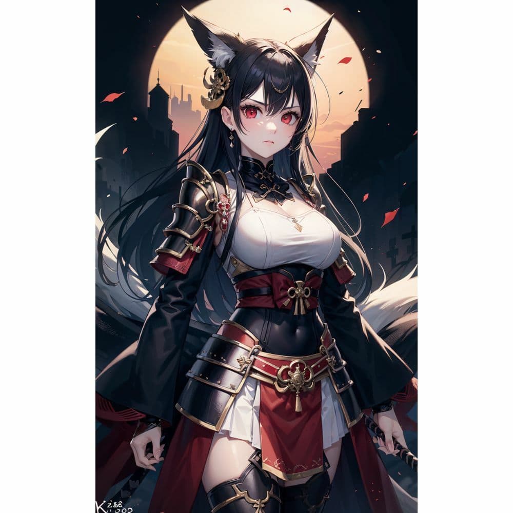 幻想の戦姫: 猫耳甲冑美女の誘惑 サンプル 8