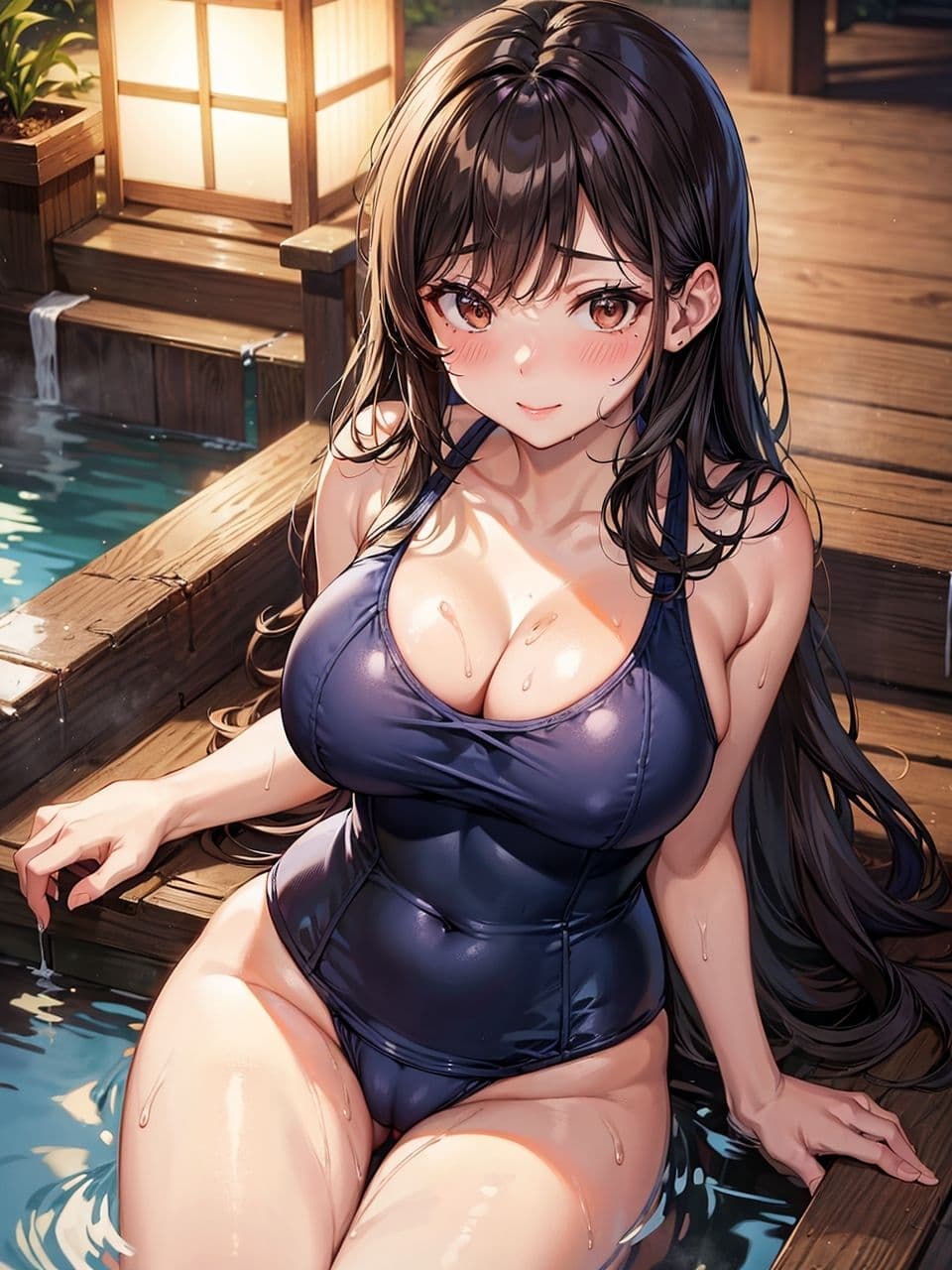 不倫旅行に連れてきた人妻にいろんなカッコをさせてみたCG集 サンプル 2