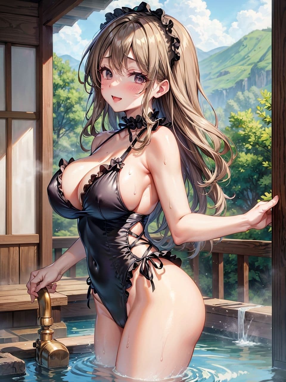 不倫旅行に連れてきた人妻にいろんなカッコをさせてみたCG集 サンプル 3