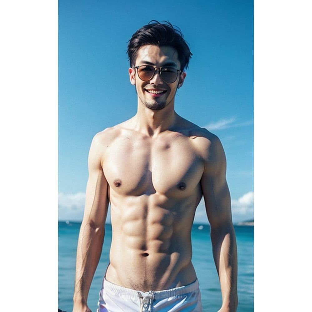 筋肉:砂浜 サンプル 4