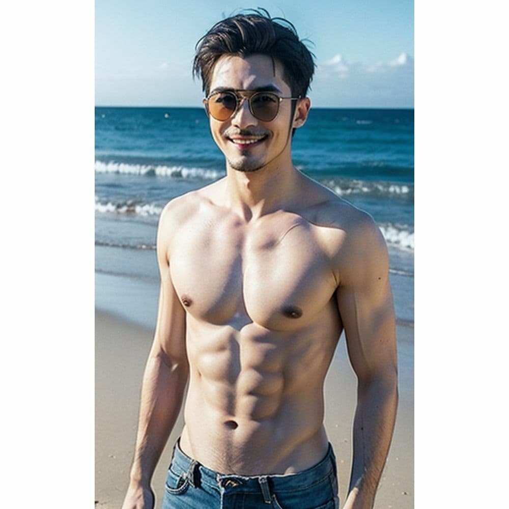 筋肉:砂浜 サンプル 5