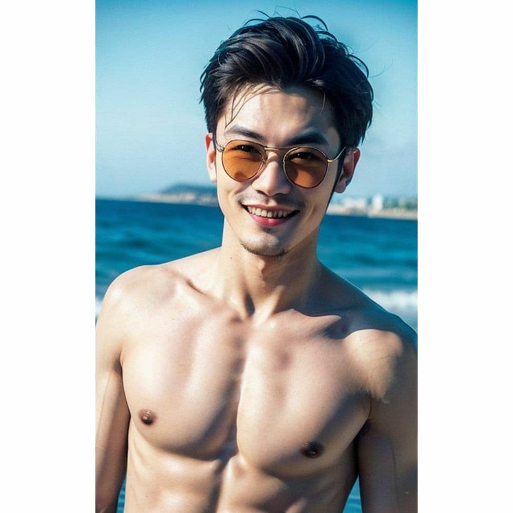 筋肉:砂浜 サンプル 6