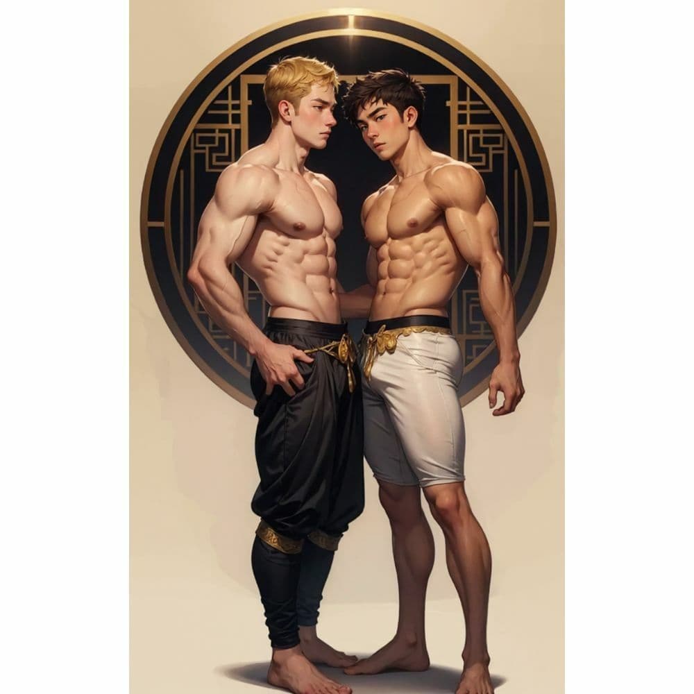 筋肉美:怪しげな二人・・・ サンプル 1