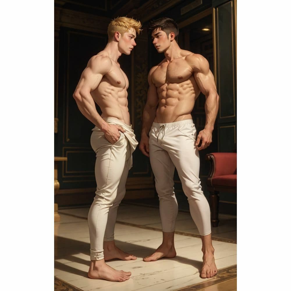 筋肉美:怪しげな二人・・・ サンプル 2