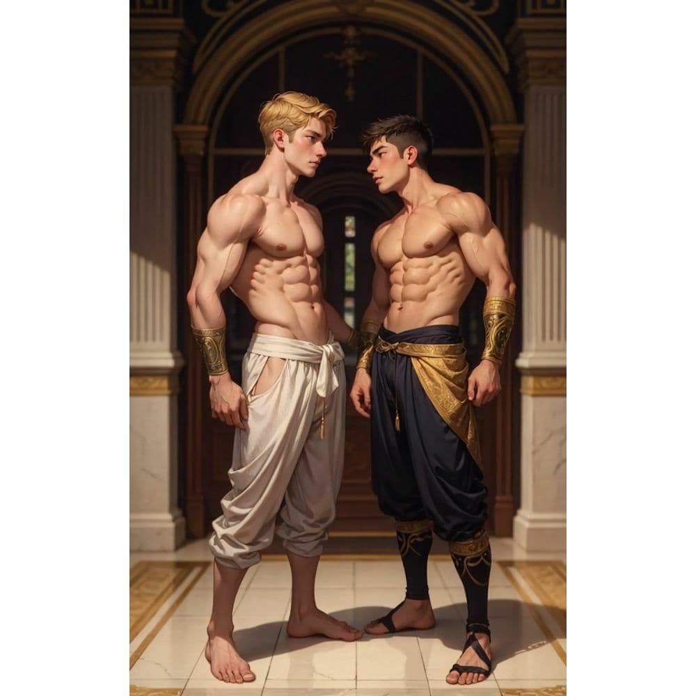 筋肉美:怪しげな二人・・・ サンプル 9