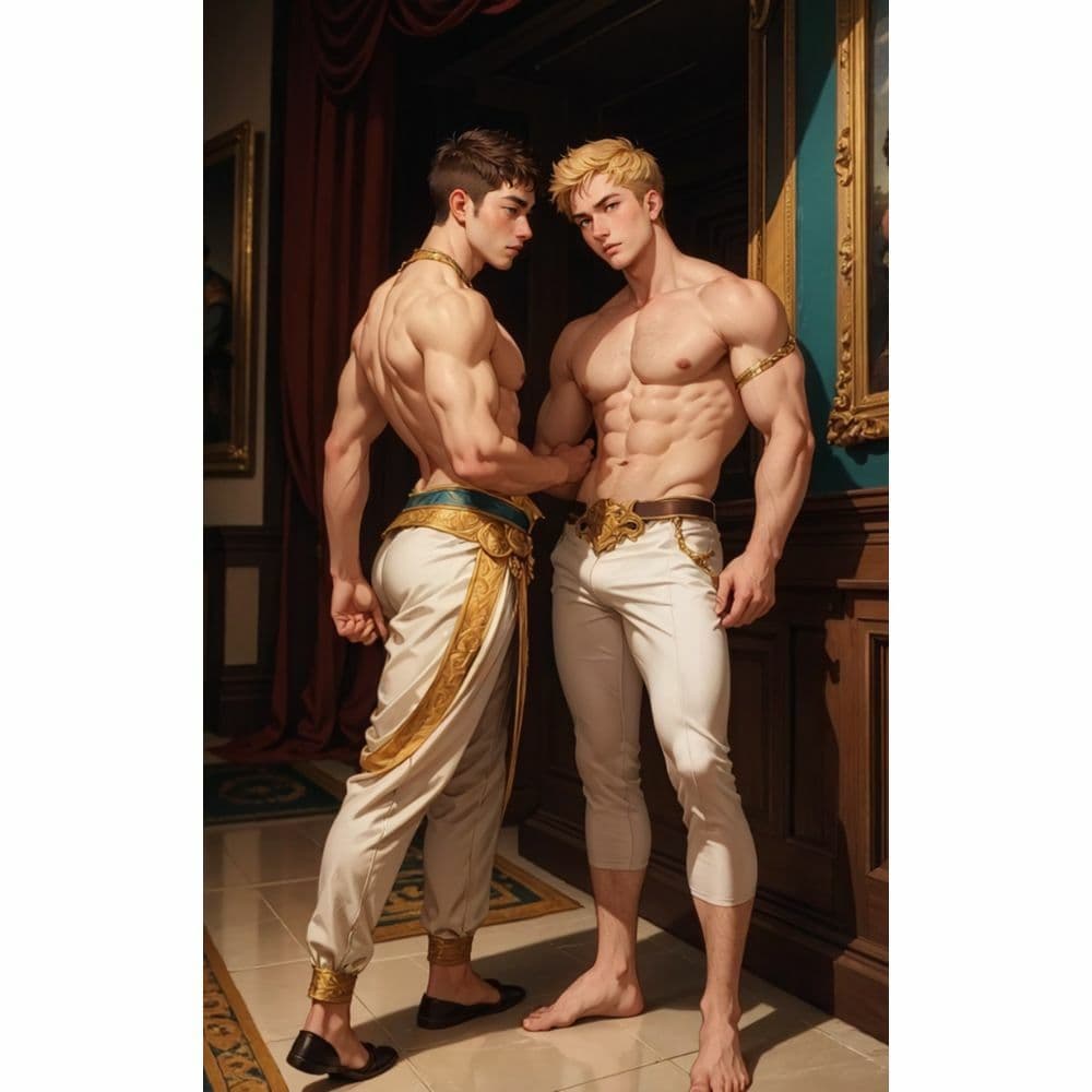 筋肉美:怪しげな二人・・・ サンプル 10