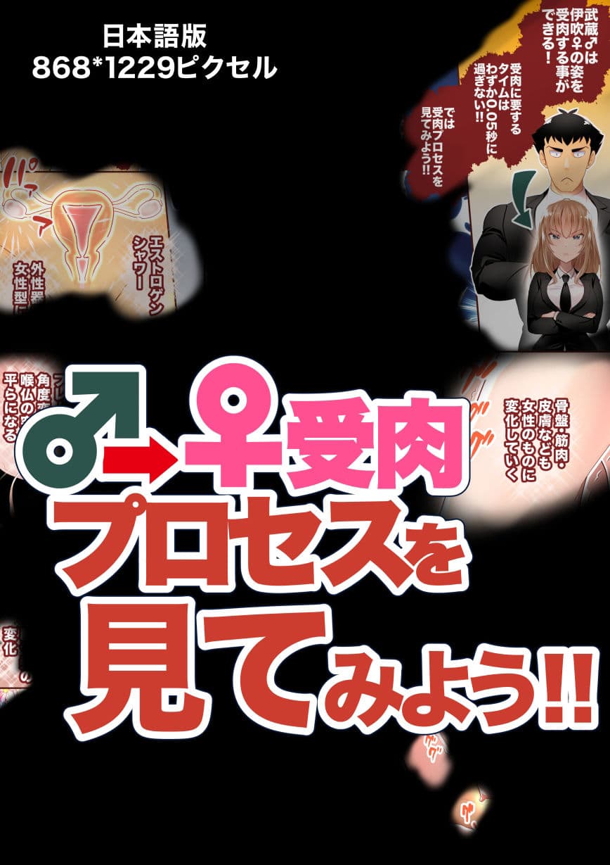 巨乳幼なじみ♀の姿に変身した俺の親友♂_FANBOX1000プラン以上限定漫画 2023年3月分 サンプル 1