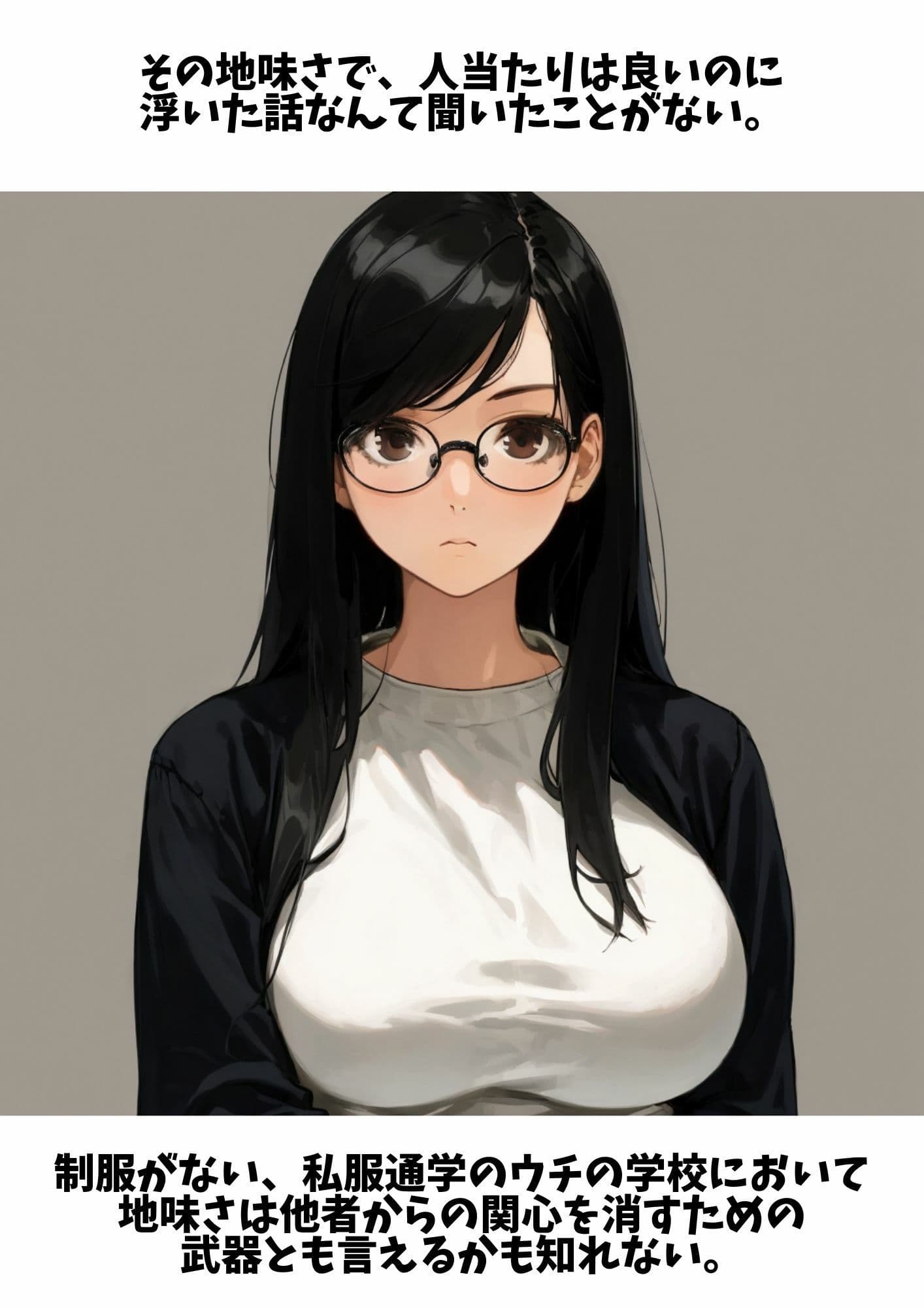 クラスの地味女さん、性欲が強くて都合がいい サンプル 6