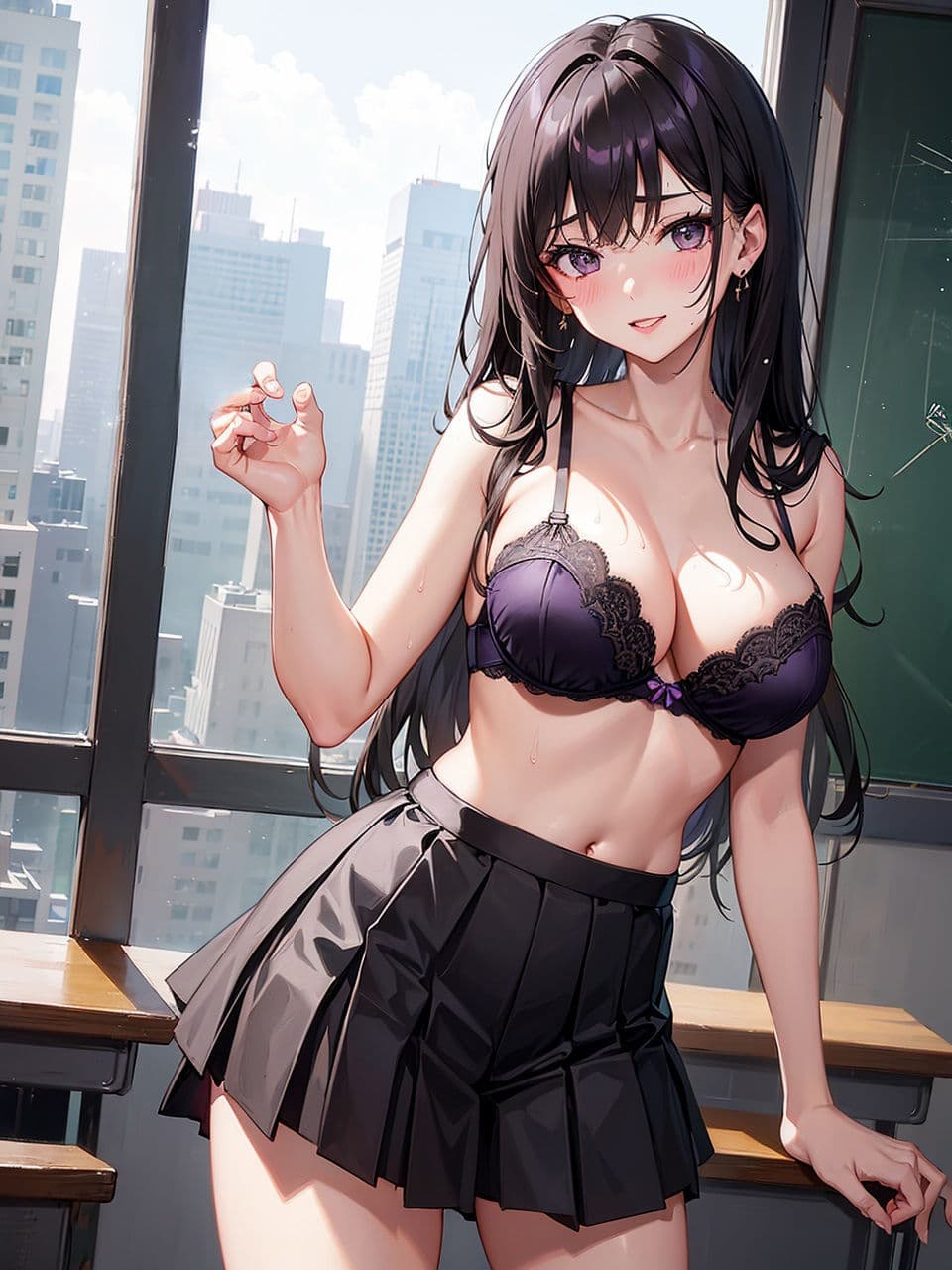 現役JKグラビアアイドルが、同級生男子相手に小遣い稼ぎをするCG集 サンプル 2