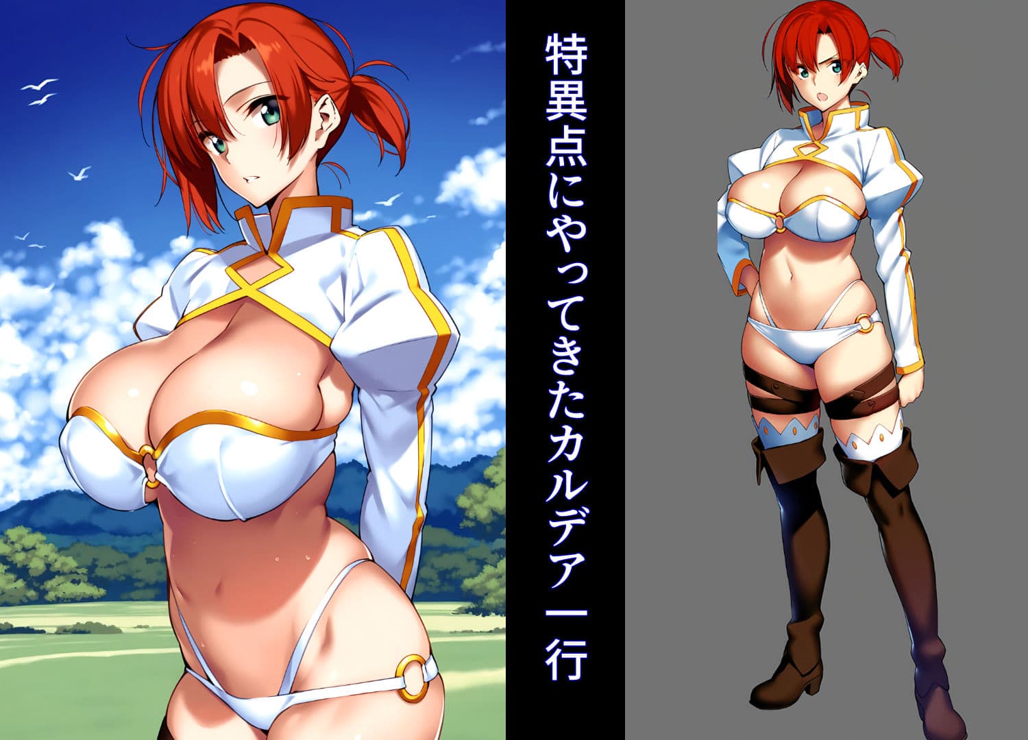 搾乳特異点 〜マスターはおっぱいで魔力補給する〜 サンプル 1