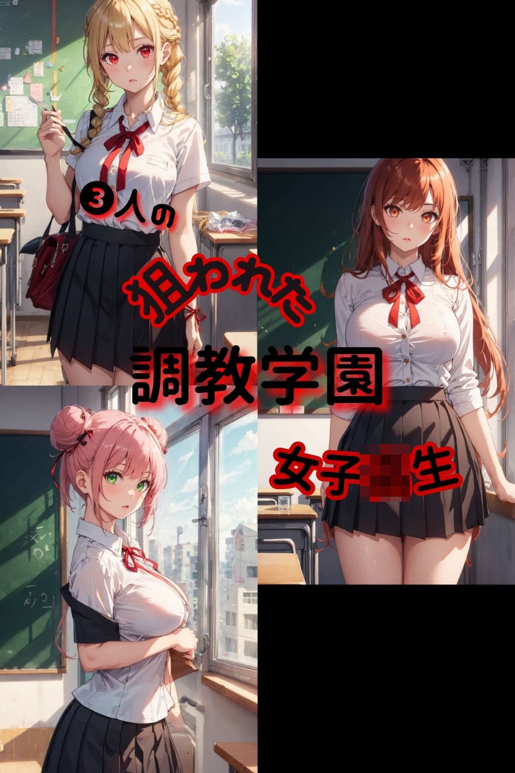 調教学園 3人の狙われた女子校生【凪・美咲・鑑】編 サンプル 6