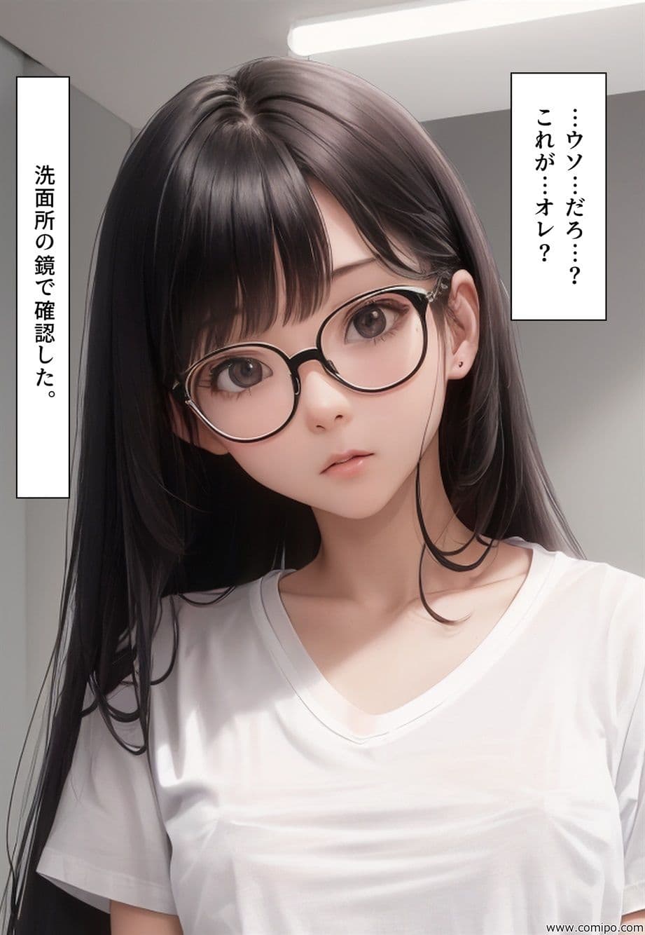 おとしだま 転がすと女体化し、女装させられる玉 サンプル 3