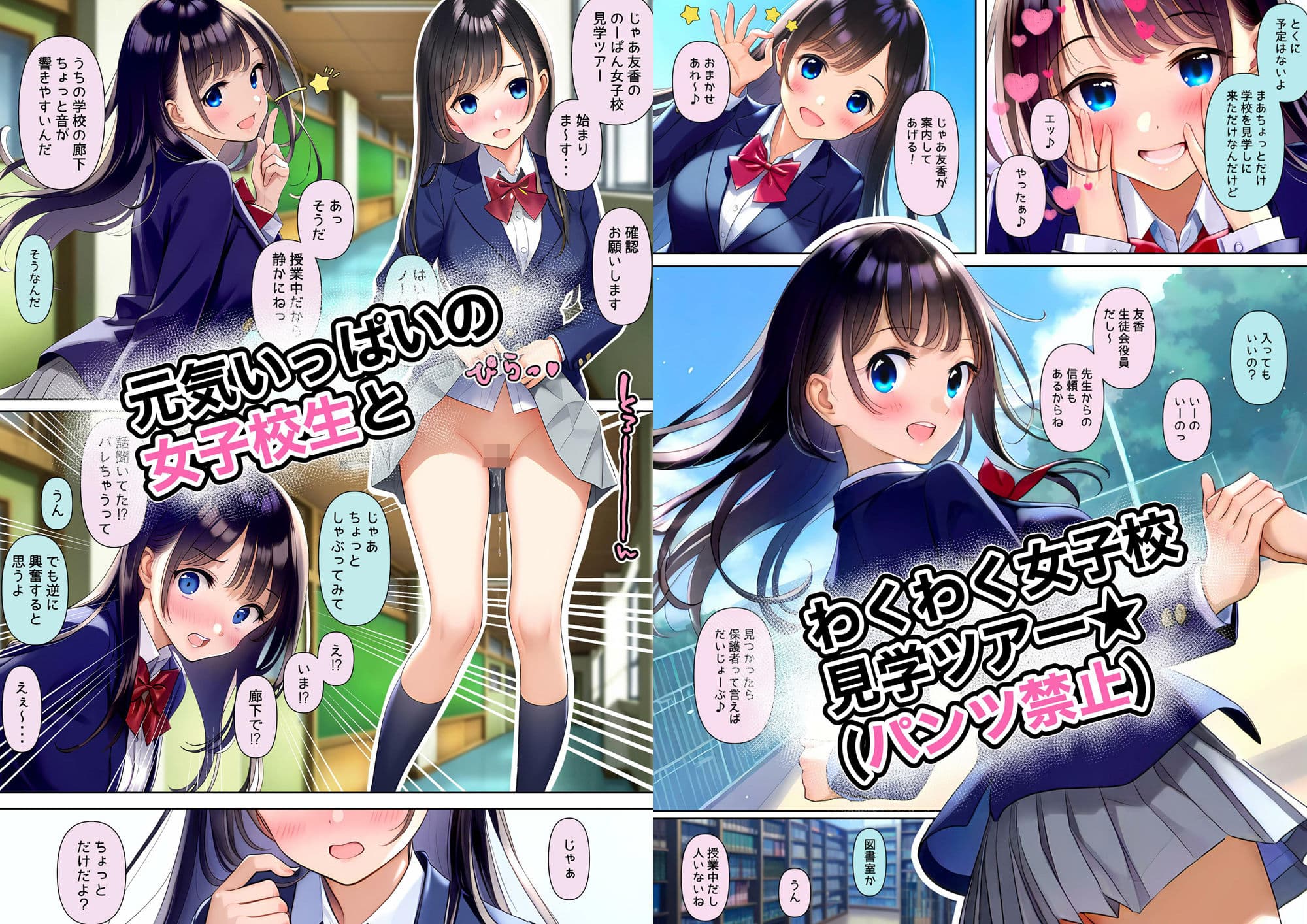 この街の女子校生は、どこかおかしい。第1話 サンプル 3