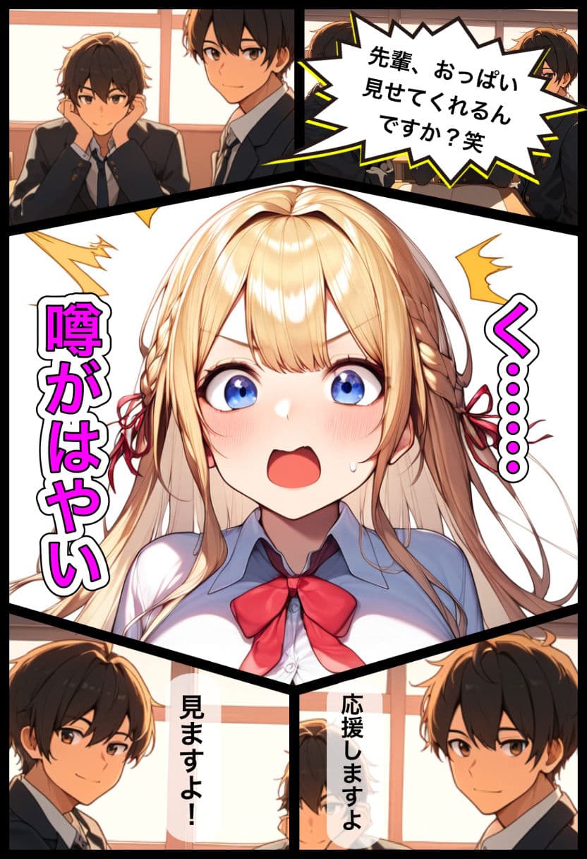 巨乳ギャル 生徒会長になるために手段はえらんでられません サンプル 2