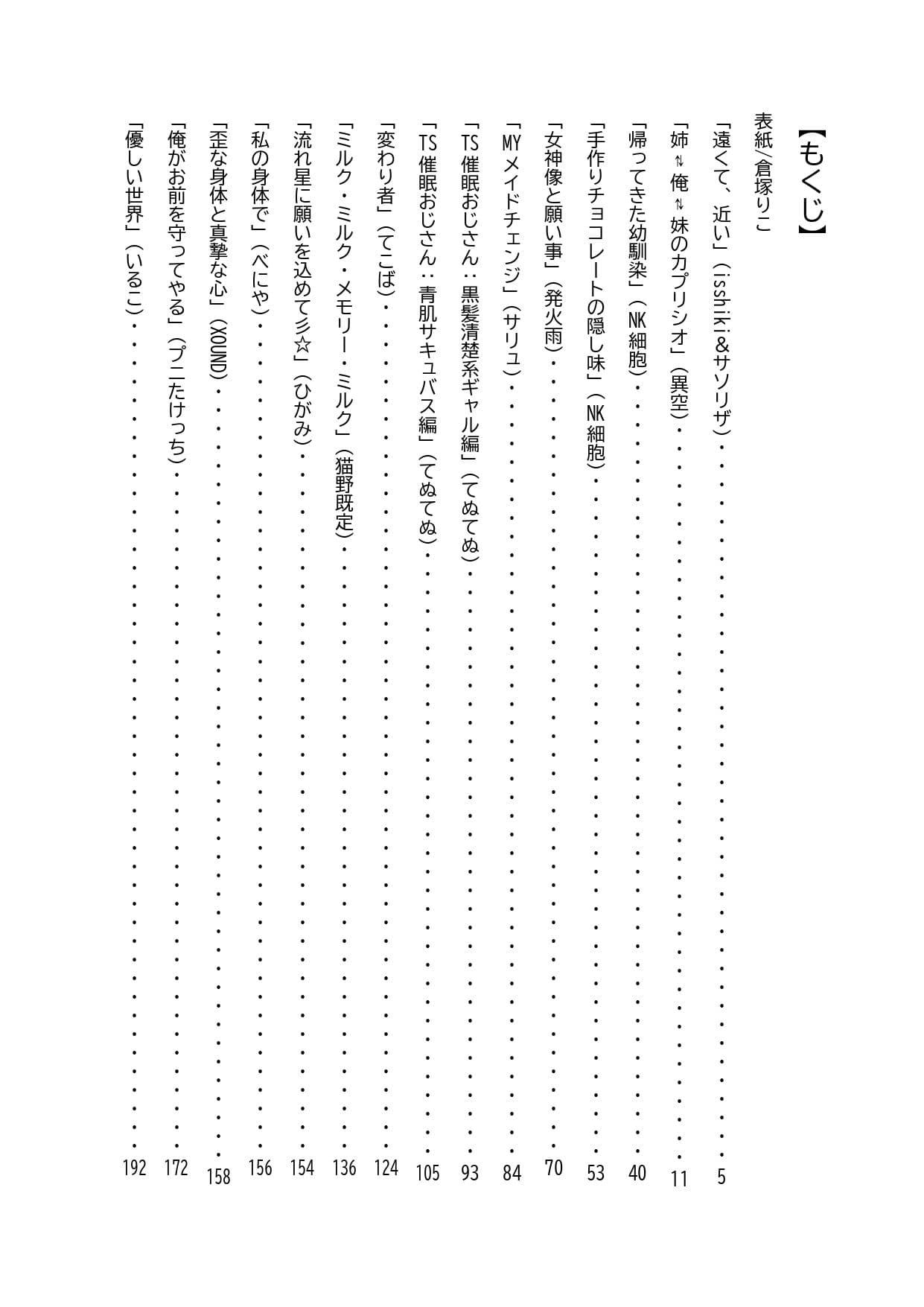 冬のほのぼのほっこりハートフルTSF合同 サンプル 1