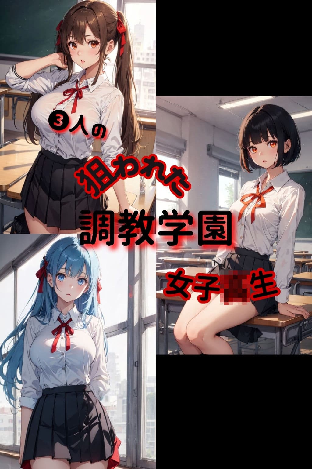 調教学園 3人の狙われた女子校生【一華・麗・エマ】編 サンプル 6