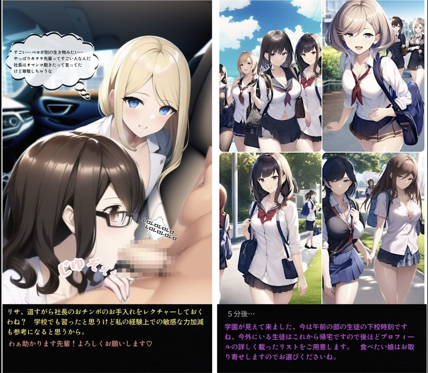 テンプレチート能力で世界を支配した男の後日談 学園編 サンプル 2