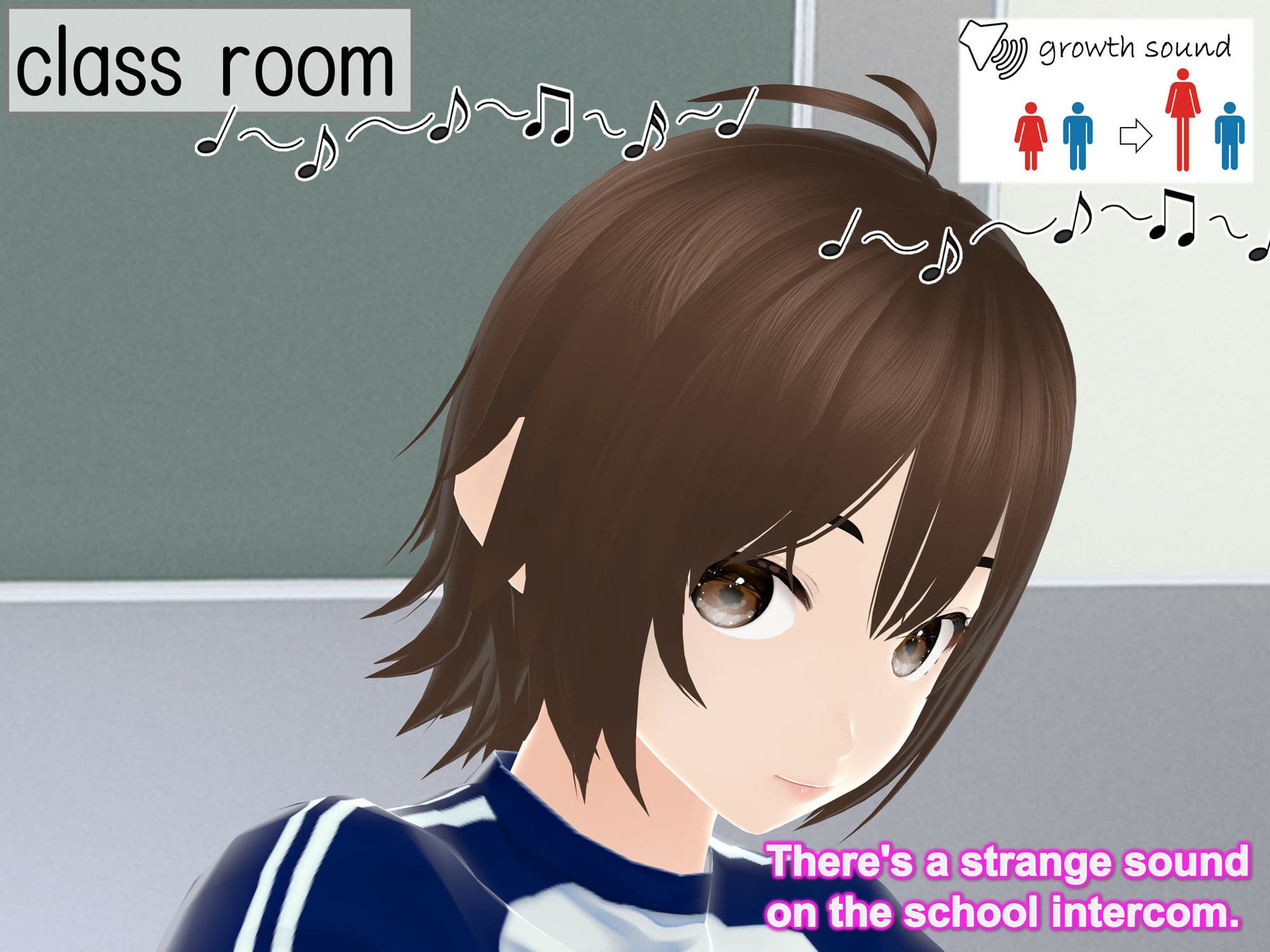 Outgrowing only girls， Overtake boys， Growth sound dumbbells Arc サンプル 4