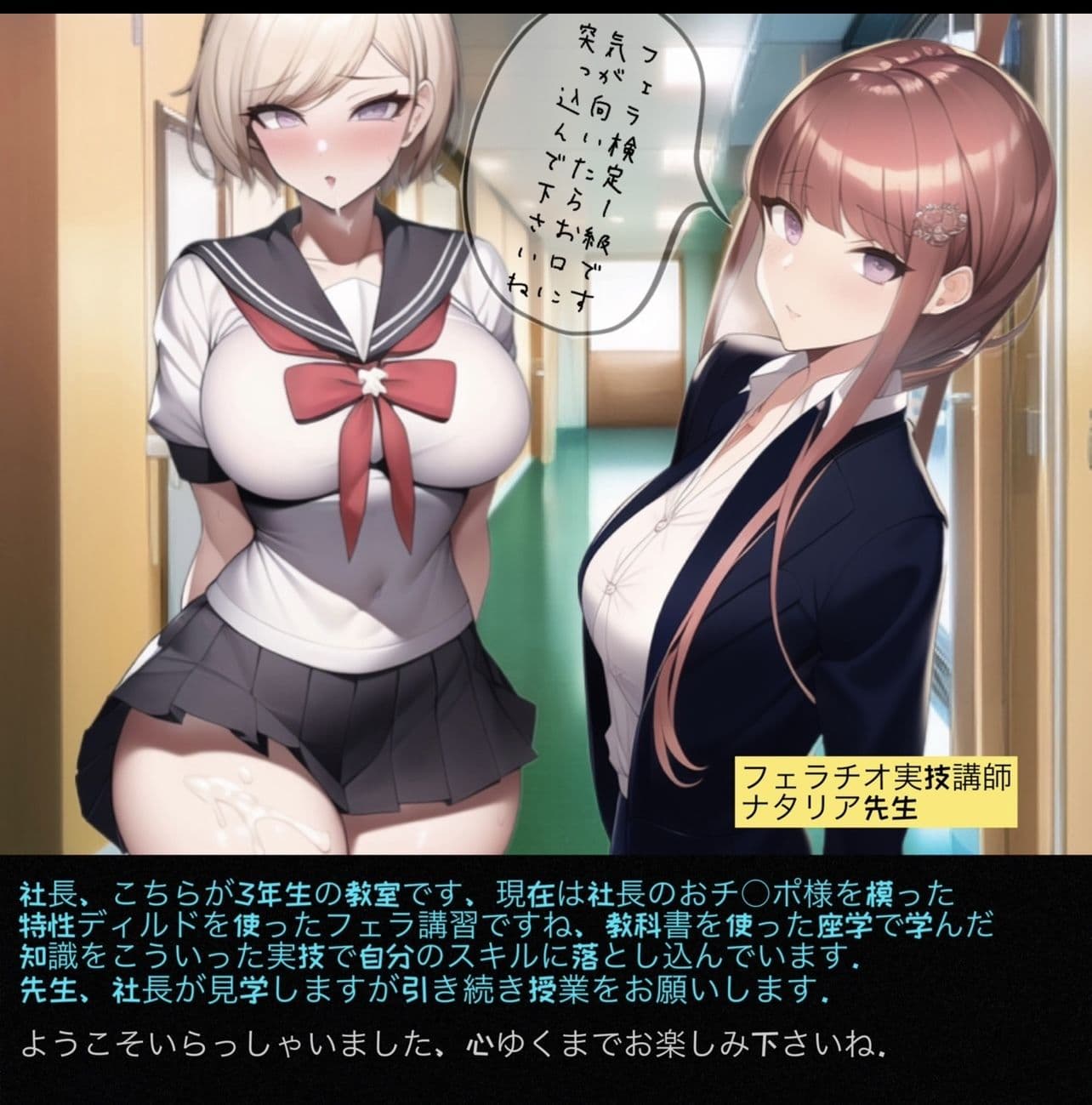 社長の欲望ぶち撒け漫遊記 学園編 サンプル 10