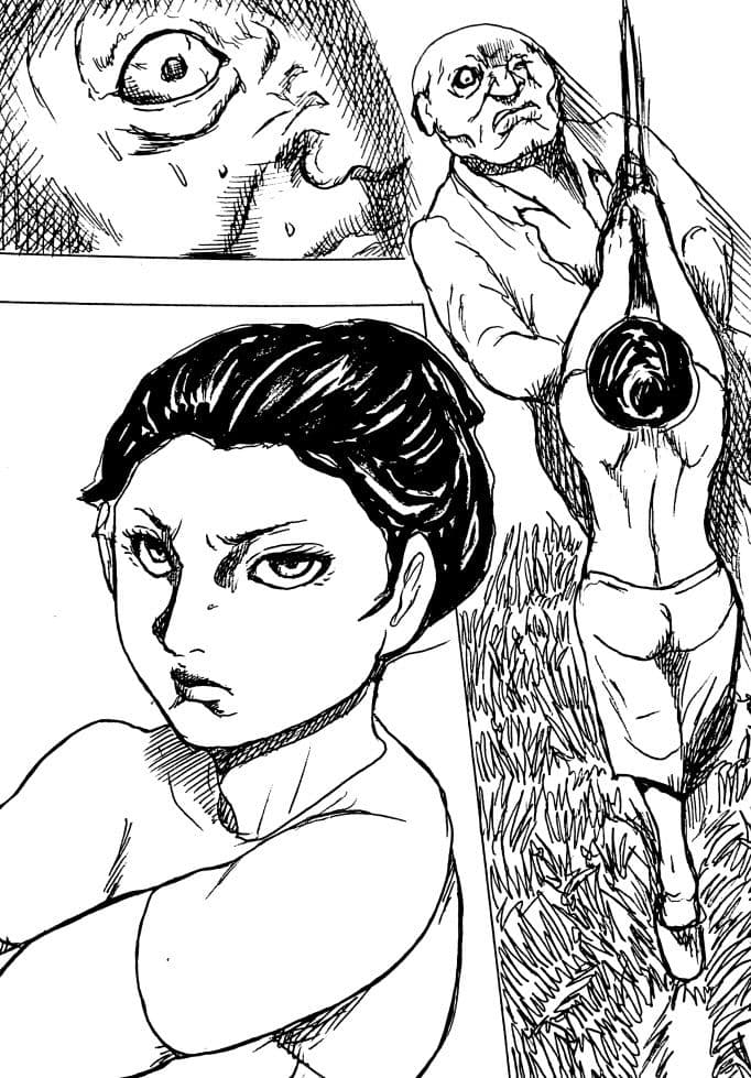 覚悟の女性 サンプル 6