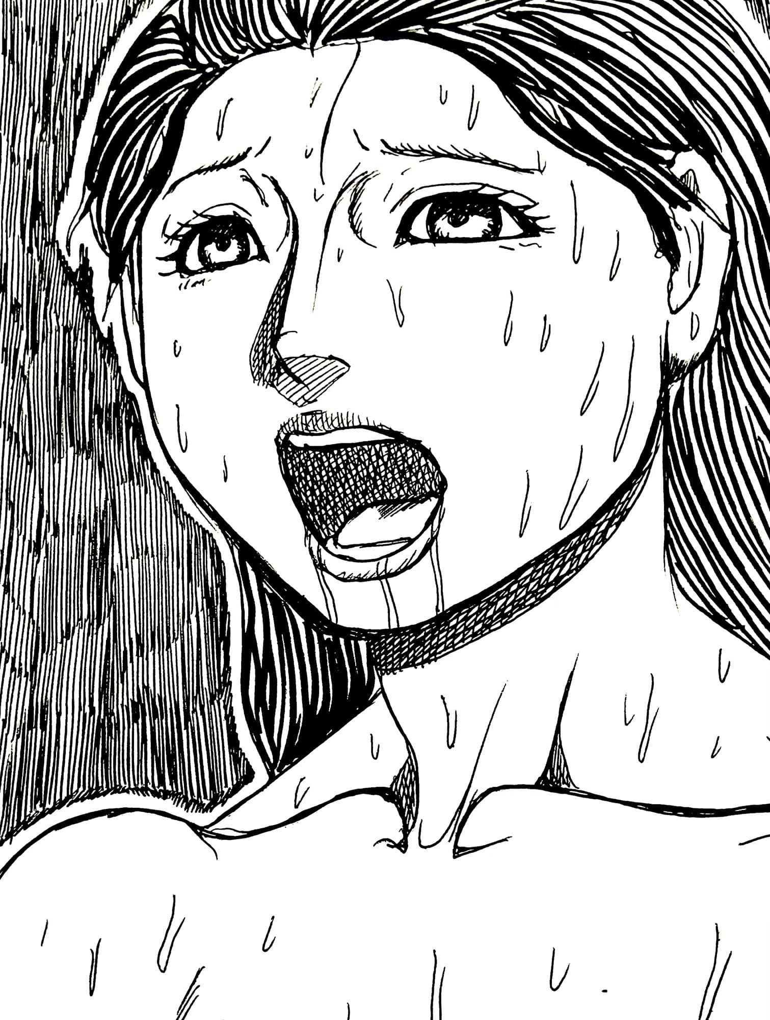 覚悟の女性 サンプル 8