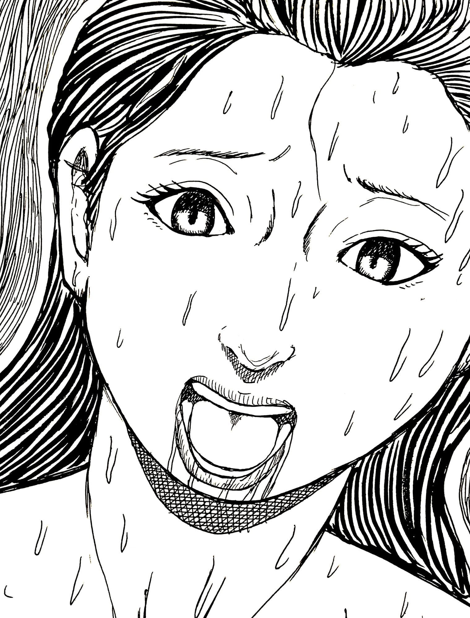 覚悟の女性 サンプル 9